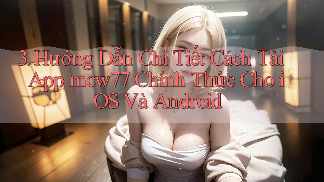 3. Hướng Dẫn Chi Tiết Cách Tải App mcw77 Chính Thức Cho iOS Và Android