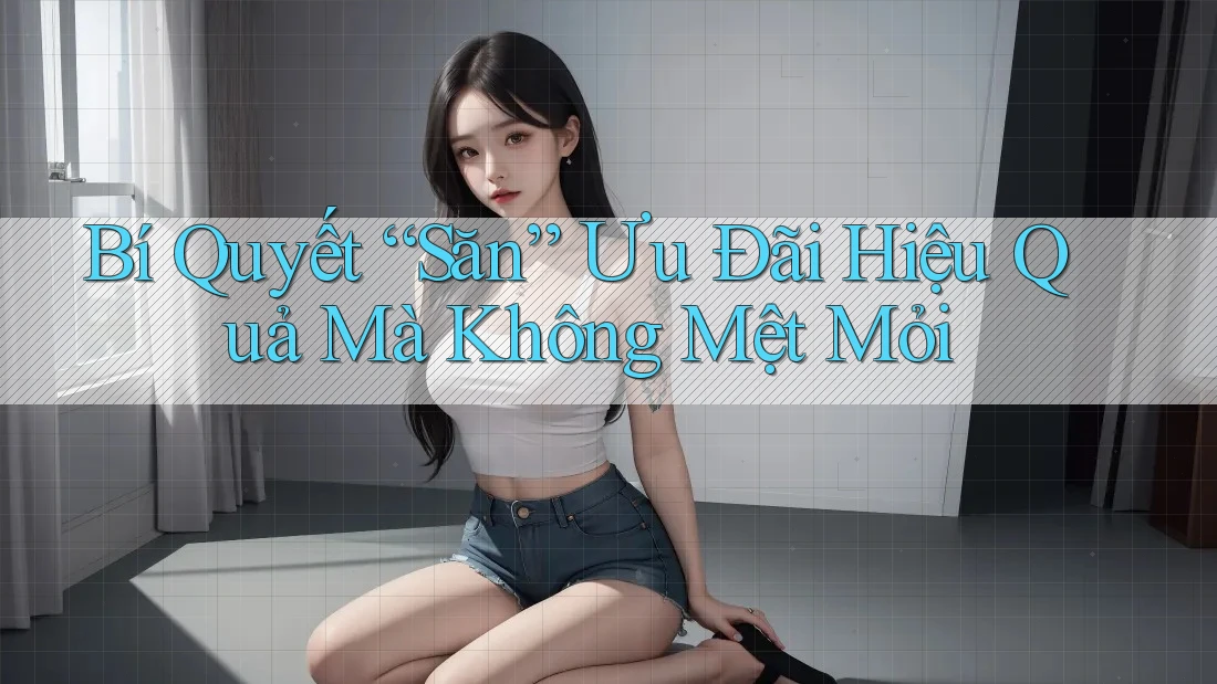 Bí Quyết “Săn” Ưu Đãi Hiệu Quả Mà Không Mệt Mỏi