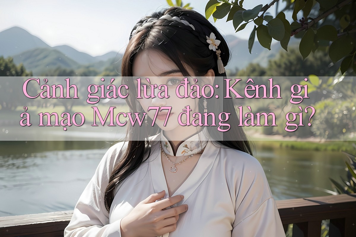 Cảnh giác lừa đảo: Kênh giả mạo Mcw77 đang làm gì? Cảnh giác lừa đảo: Kênh giả mạo Mcw77 đang làm gì?