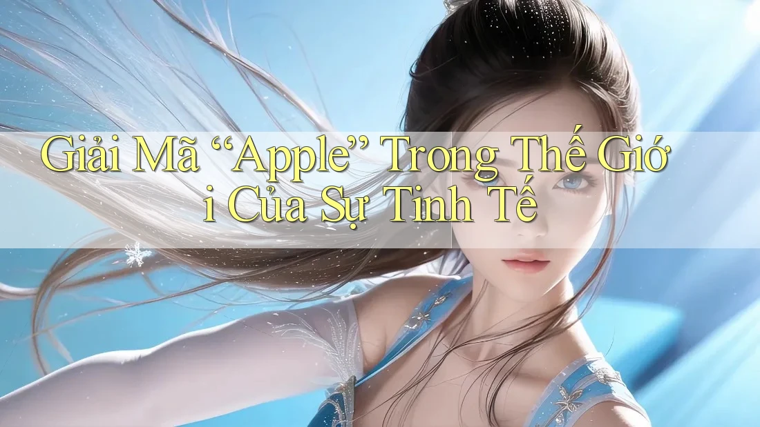 Giải Mã “Apple” Trong Thế Giới Của Sự Tinh Tế Giải Mã “Apple” Trong Thế Giới Của Sự Tinh Tế
