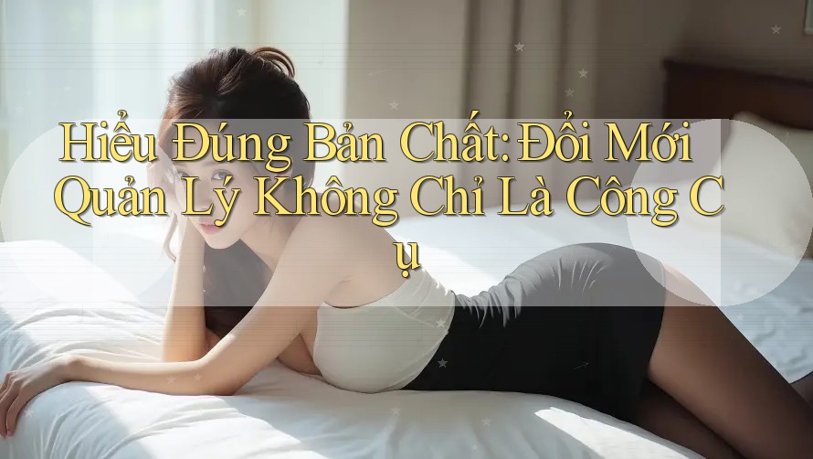 Hiểu Đúng Bản Chất: Đổi Mới Quản Lý Không Chỉ Là Công Cụ Hiểu Đúng Bản Chất: Đổi Mới Quản Lý Không Chỉ Là Công Cụ