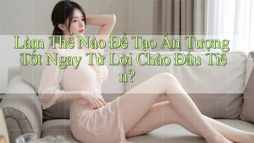 Làm Thế Nào Để Tạo Ấn Tượng Tốt Ngay Từ Lời Chào Đầu Tiên? Làm Thế Nào Để Tạo Ấn Tượng Tốt Ngay Từ Lời Chào Đầu Tiên?