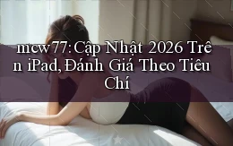 mcw77 cập nhật 2026 trên iPad, đánh giá theo tiêu chí