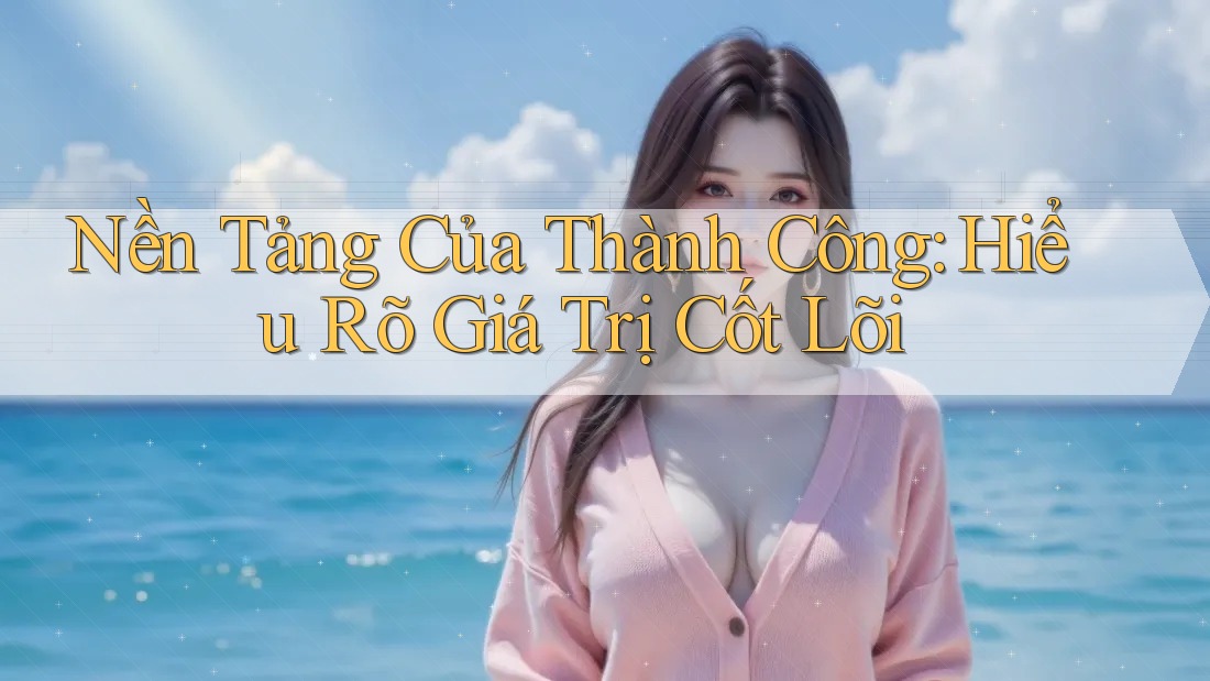 Nền Tảng Của Thành Công: Hiểu Rõ Giá Trị Cốt Lõi