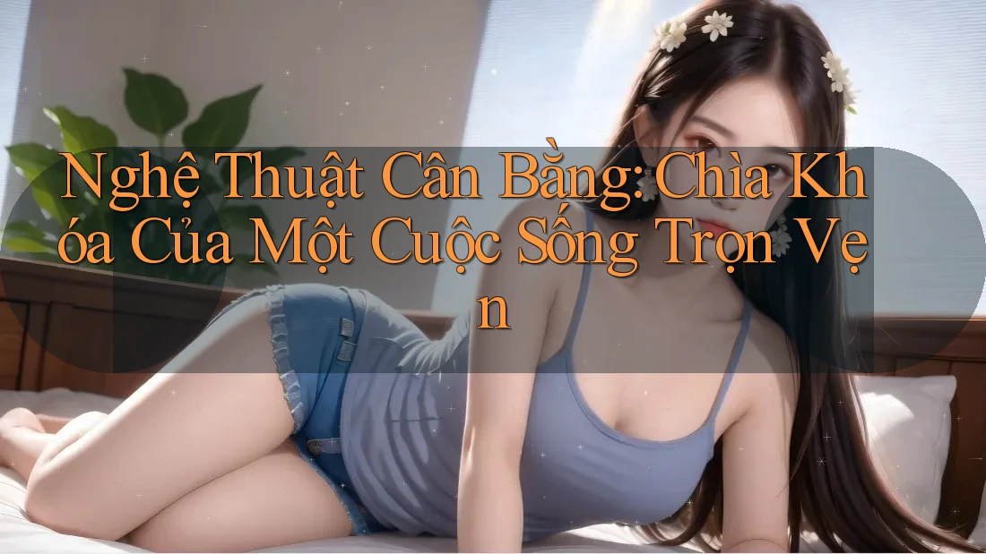 Nghệ Thuật Cân Bằng: Chìa Khóa Của Một Cuộc Sống Trọn Vẹn
