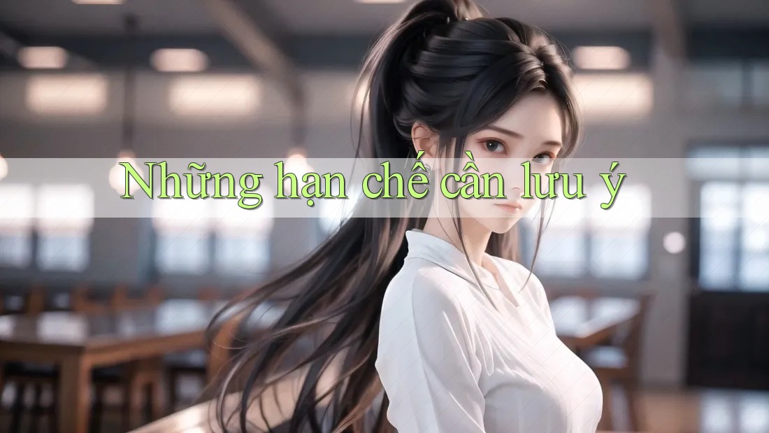 Những hạn chế cần lưu ý