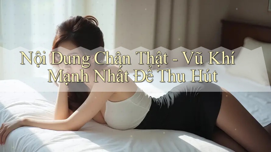 Nội Dung Chân Thật - Vũ Khí Mạnh Nhất Để Thu Hút Nội Dung Chân Thật - Vũ Khí Mạnh Nhất Để Thu Hút