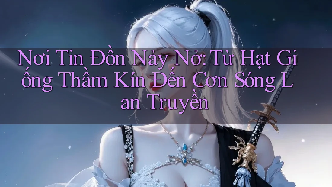 Nơi Tin Đồn Nảy Nở: Từ Hạt Giống Thầm Kín Đến Cơn Sóng Lan Truyền Nơi Tin Đồn Nảy Nở: Từ Hạt Giống Thầm Kín Đến Cơn Sóng Lan Truyền